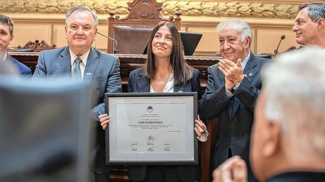 Senado homenajeó. Realizó una Sesión Especial post mortem a Rubén Rada