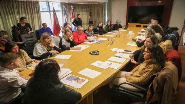 Reunión del Consejo Económico y Social.