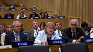 Malcorra pidió en la ONU buscar una solución definitiva por Malvinas