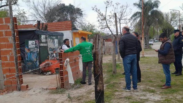Demolieron una casa construida sin autorización en un terreno fiscal municipal