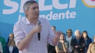 Máximo habló durante un encuentro político en Hurlingham.