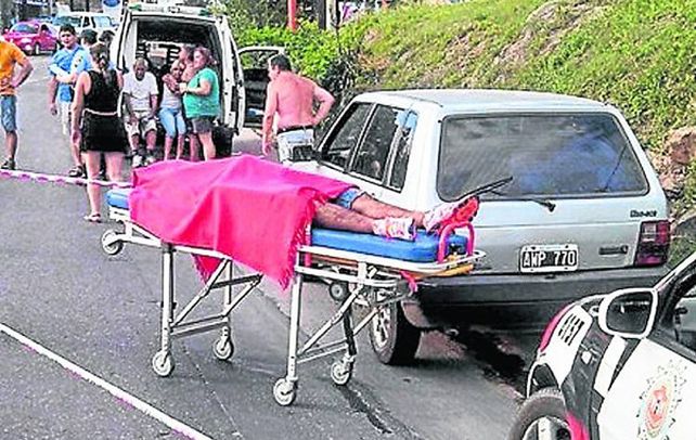 El cadáver de Jonathan Villegas
