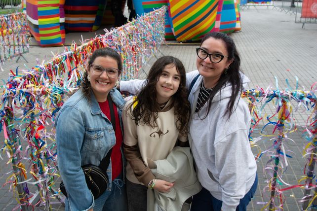 María Virginia Cornaglia, Sol Patrigniani y Florencia Muñoz  