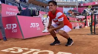 El tenista Sebastián Báez se consagró campeón del ATP 250 de Estoril