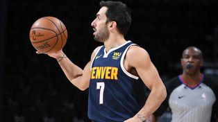 Facundo Campazzo lleva dos años en Denver Nuggets.