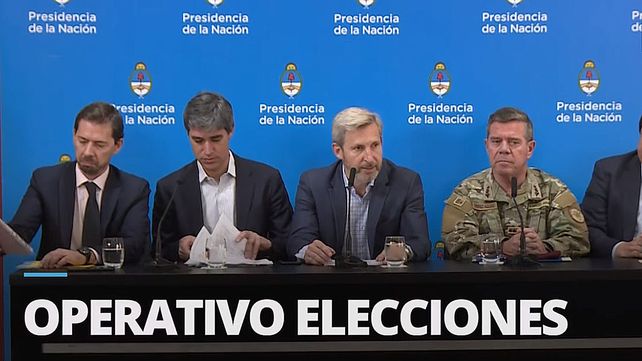 Frigerio garantizó la transparencia del comicio y aseguró que los datos estarán a las 21