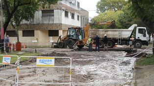 La rotura del acueducto se produjo en Amenábar y Moreno. La reposición del servicio demandará trabajos durante todo el sábado.