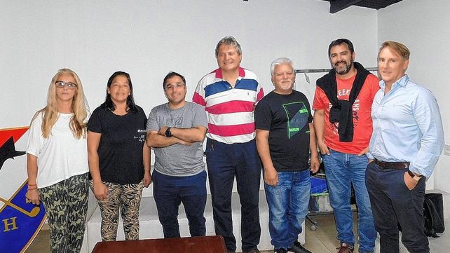 Los máximos dirigentes de la Asociación Santafesina de Hockey reunieron a los delegados de los clubes locales.