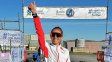 Candela Cerrone ganó el maratón en Malvinas y generó repercusión mundial