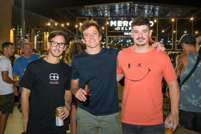 Facundo Perruccio, David Miranda, Martín Ballestero
