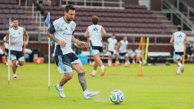 Lionel Messi será titular en el amistoso de la selección argentina ante Islandia.