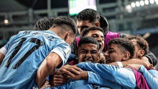 La Selección de Uruguay Sub 20 goleó a Irak 4-0.