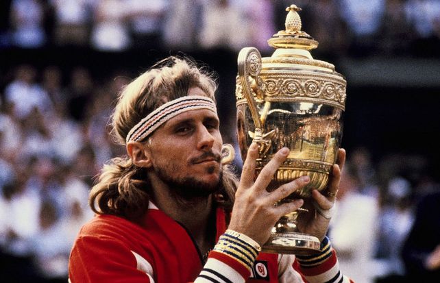 Borg es considerado uno de los mejores jugadores de tenis de la historia.