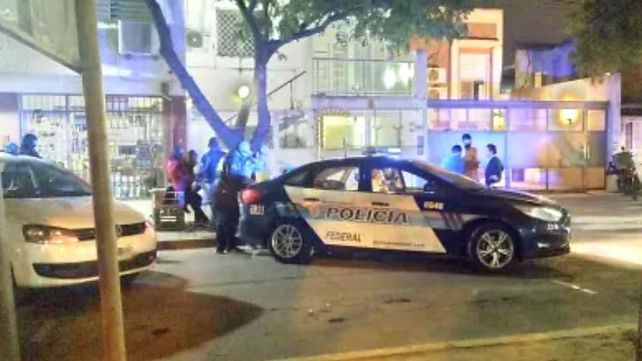 El momento de la detención del matrimonio santafesino El momento de la detención del matrimonio santafesino