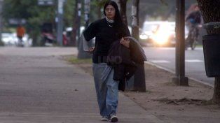 Viernes frío y húmedo en la ciudad de Santa Fe