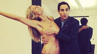 Heidi Klum viralizó las redes sociales con una foto junto a su amigo diseñador