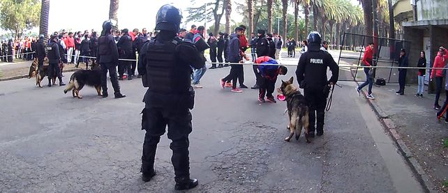 Control. El domingo habrá un operativo de seguridad con 400 agentes. Se aplicarán fuertes medidas