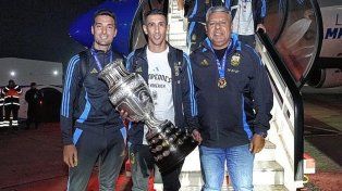 Llegaron los bicampeones de América