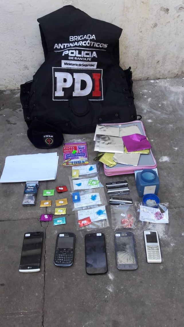 Cuatro allanamientos con dos detenidos por cocaína y marihuana en Santa Fe