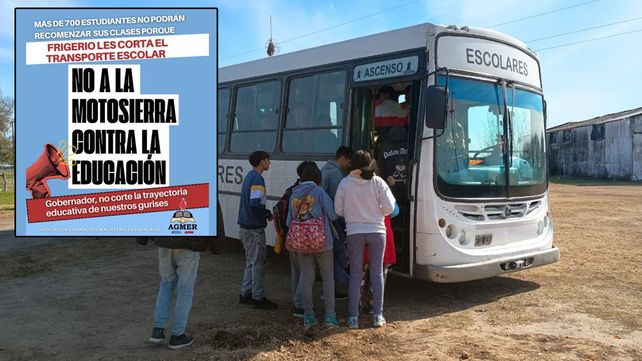 Centenares de alumnos quedarán sin transporte escolar