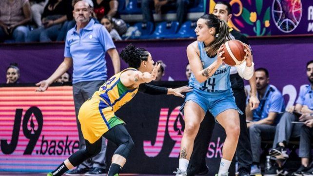 Argentina tropezó ante Brasil por la AmeriCup de México Argentina tropezó ante Brasil por la AmeriCup de México