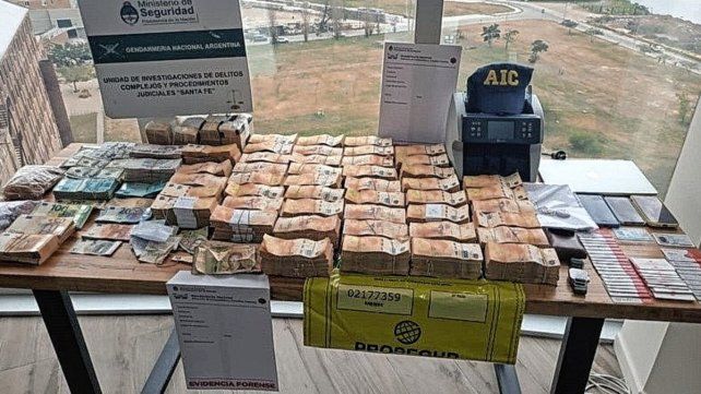 El entrerriano Yamil Benavidez fue encontrado con una gran suma de dinero en Santa Fe.