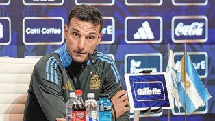 Lionel Scaloni habló en conferencia de prensa