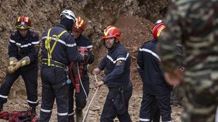 Dramático rescate en Marruecos: trabajan manualmente para rescatar a Rayan y evitar desmoronamientos