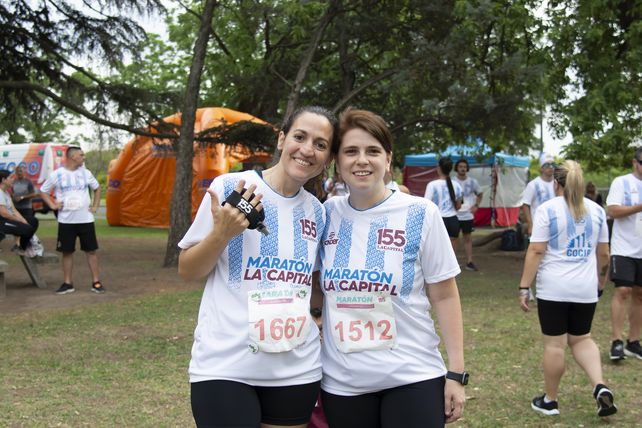 Eliana Campos y Alejandra Batallés. 
