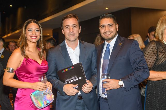 Yamila Girbau, José Sidera y Carlos Prado