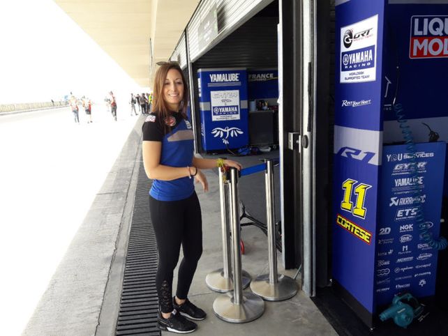 Sol Alvarez impone el sello de coordinadora en el coordinadora general de GRT Yamaha en el Mundial de Superbike.