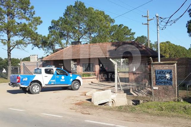 La policía ingresando al barrio El Paso