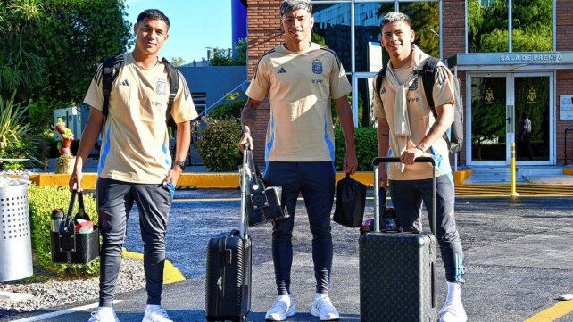 La Selección Sub 20 inició su viaje al Campeonato Sudamericano