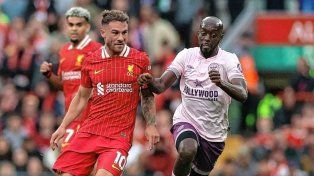 Liverpool superó a Brentford con una gran tarea de Alexis Mac Allister y sigue invicto en la Premier League.