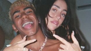 Lamine Yamal y Nicki Nicole, separados.