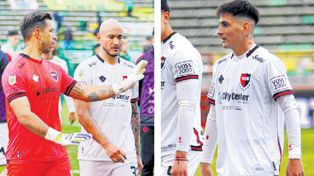 Juan Espínola y Franco Orozco llegaron a Newells y se pusieron enseguida la camiseta en Mar del Plata, ante Aldosivi.
