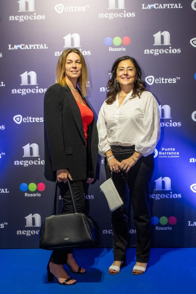Romina Freijomil junto a Valeria Pereyra.