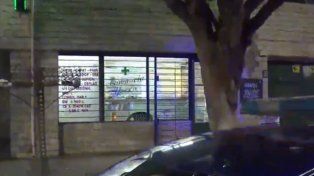 El local baleado el 14 de agosto en Seguí y Constitución.
