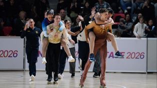 Donato Mastroianni, plata en patinaje artístico: Salí con el alma prendida fuego