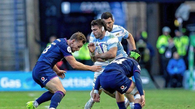 Los Pumas revirtieron un 0-21 y festejaron en Murrayfield.