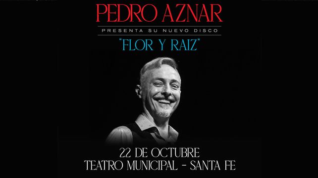 Pedro Aznar presenta Flor y Raíz en Santa Fe, una joya de canciones latinoamericanas