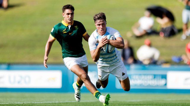 El entrerriano Franco Rossetto fue el autor de cuatro tries frente a Sudáfrica en Queensland.