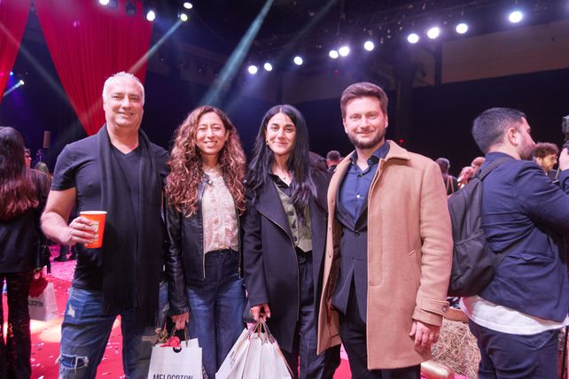 José Tieri, Julieta Isla, Marco Bocchi y Aysel Rahimli