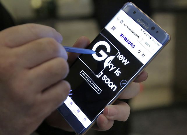 Defectuoso. La batería de la phablet surcoreana puede llegar a explotar.&nbsp;