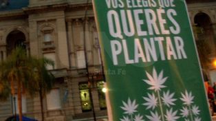 Las Juventudes políticas de Santa Fe marcharon por la despenalización de la marihuana