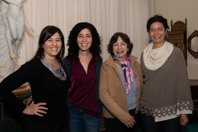 Silvana Jaskelioff, Guillermina Sivack, Raquel Ylla y Andrea Sivack