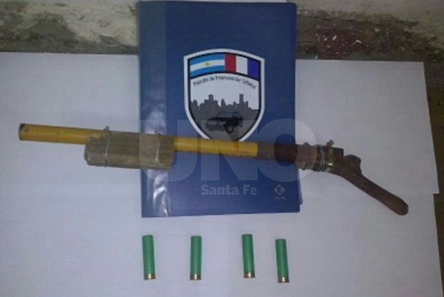 La tumbera secuestrada en barrio Santa Rosa de Lima.