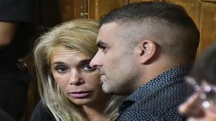 Yanina Alvarado, junto a su entonces pareja Fabricio Lorincz, al ser condenados en marzo de 2019.