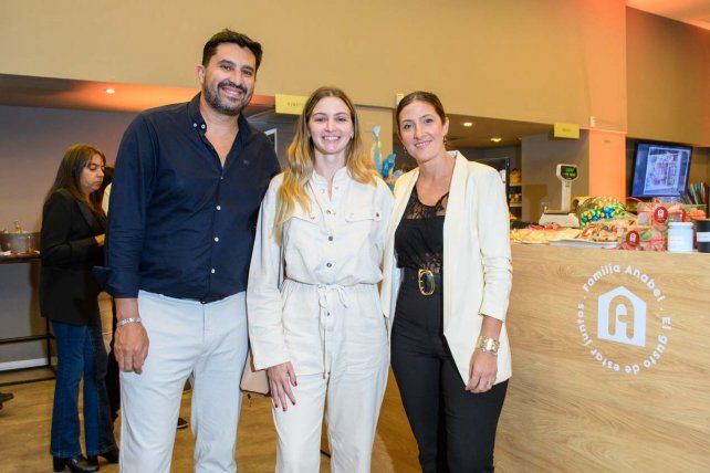 Ariel Muccili, Camila Pedrotti y Ana Antolini
