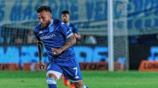 Duván Vergara marcó dos goles para Racing.